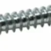 A close-up of the Isomac 000218 Finger Guard Screw (M2.9x19), featuring a pan head and sharp threads for secure fastening in wood or metal surfaces. © 2025 1st-line.com