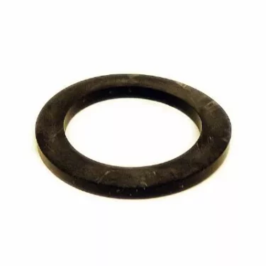 Isomac 000331 Grouphead Portafilter Gasket for Super Giada, black rubber, circular with a center hole, displayed on a plain white background. © 2025 1st-line.com