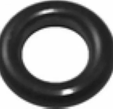 The Isomac 000336 O-Ring (OR Lancia No. 40) is a black rubber ring for the steam pipe and valve stem on Isomac Venus and Super Giada machines, shown with a smooth, shiny finish against a white background. © 2025 1st-line.com