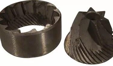 The Isomac Conical Grinding Burr for the Isomac Macinino Professional Grinder features sharp edges that work with a ring-shaped burr to grind coffee beans to a consistent size. © 2025 1st-line.com