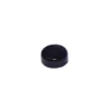 A black, round Isomac 000677a Tank/Reservoir Switch Cap rests on a plain white background. © 2025 1st-line.com