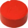 A single, round, solid red Grimac 0540085 Steam Valve Stem Gasket with a smooth surface, photographed against a white background. © 2025 1st-line.com