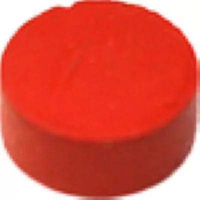 A single, round, solid red Grimac 0540085 Steam Valve Stem Gasket with a smooth surface, photographed against a white background. © 2025 1st-line.com