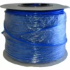 The JG 3/8 Polyethylene Tubing Blue / Per. Foot comes coiled on a large reel with metal flanges, wrapped in protective plastic. © 2025 1st-line.com