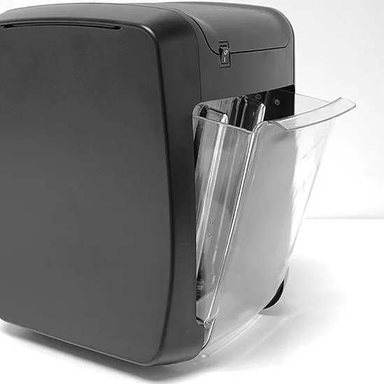 A black, rectangular REDIRECTED Ascaso Kap Tronic Capsule Espresso Machine is displayed on a white surface against a light background. © 2025 1st-line.com