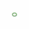 A Lelit MC085 Steam Knob Stem O-ring (4.47x1.78mm), small and green, is centered on a plain white background. © 2025 1st-line.com