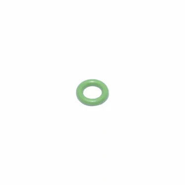 A Lelit MC085 Steam Knob Stem O-ring (4.47x1.78mm), small and green, is centered on a plain white background. © 2025 1st-line.com