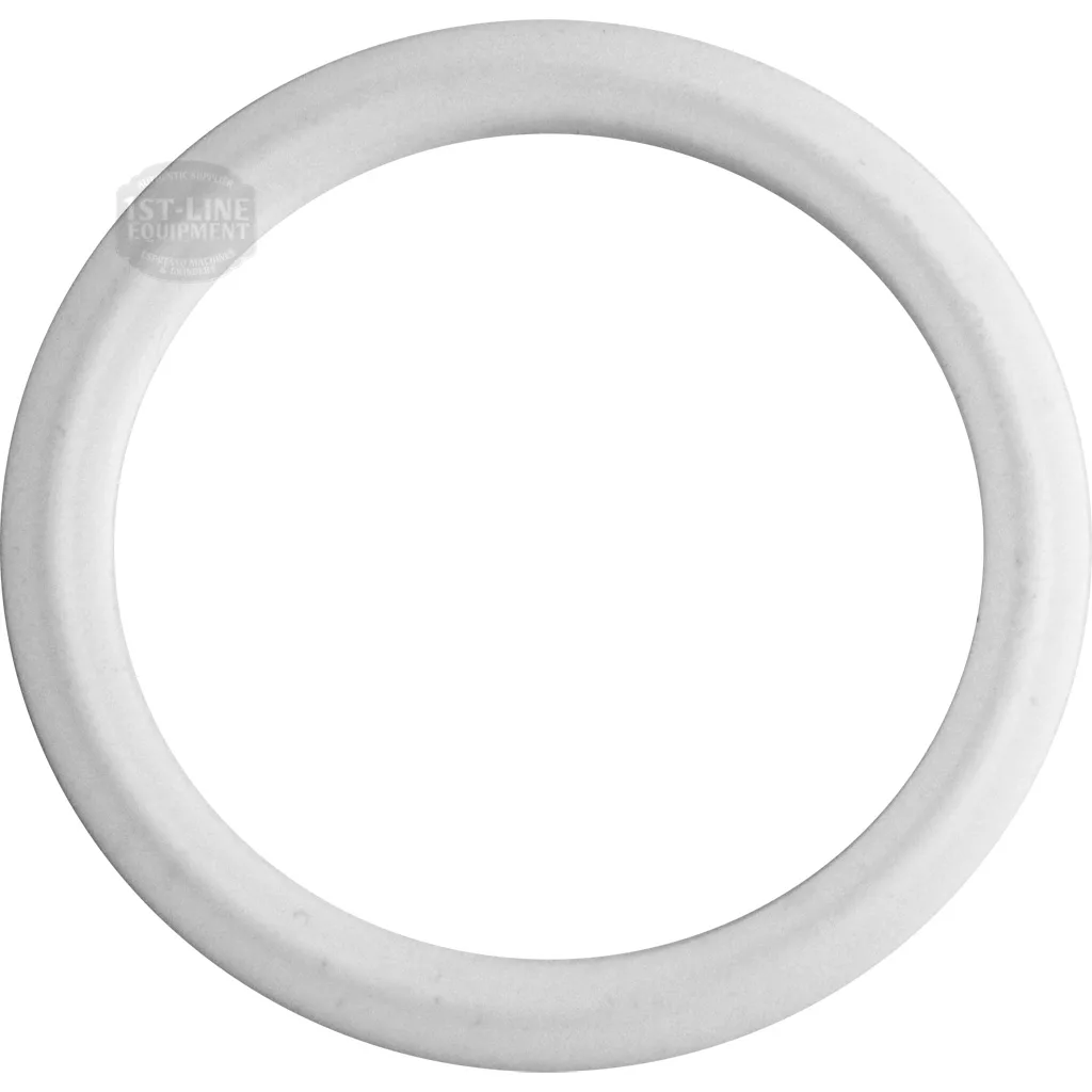 A Lelit 8700012 Heating Element Gasket is displayed on a white background, shaped in a perfect circle. © 2025 1st-line.com