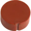 The Lelit 8700002 Steam Valve Gasket / Seal is a round, flat brown disk with a smooth surface and a small notch on the edge, shown against a white background. © 2025 1st-line.com
