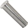 A Ponte Vecchio P3490 Lever Pin Roller for Export, a silver metal dowel pin with a flat head, is shown on a white background. © 2025 1st-line.com