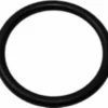 A black, circular La Pavoni Rubber Gasket is displayed against a white background. © 2025 1st-line.com