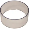 A clear, cylindrical plastic ring with smooth edges, identified as the Quamar 160008 Doser Sight Glass, is displayed against a white background. © 2025 1st-line.com