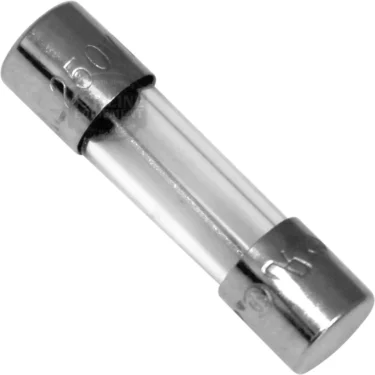 A close-up image of a 250Volt 15Amp Time Lag Fuse for espresso machines, featuring a cylindrical design with metal caps on both ends, used to protect circuits from overcurrent. © 2025 1st-line.com