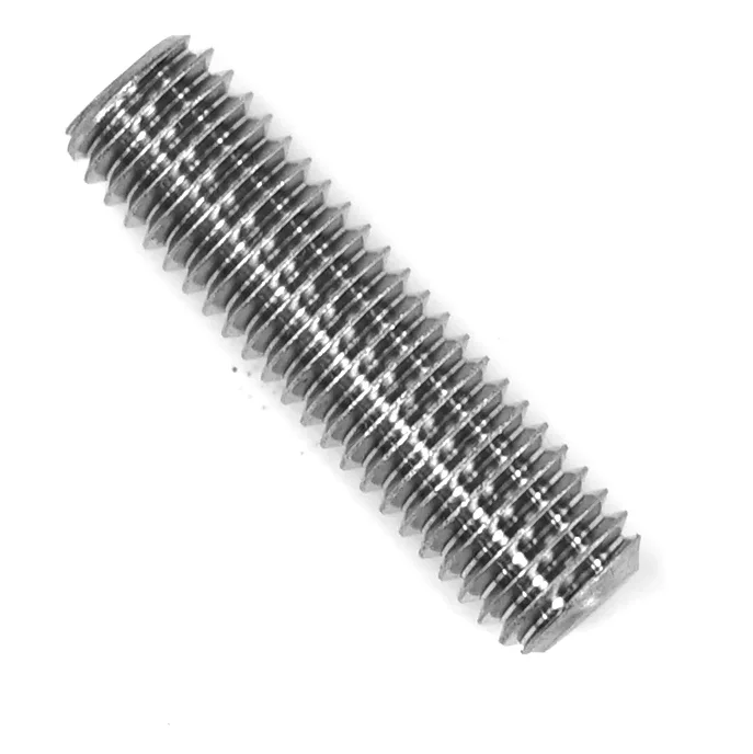 A close-up image of the ECM C309900131 E61 Allen Screw M8x31, a metal threaded rod with flat ends, shown diagonally on a white background. The entire screw is uniformly covered with M8x31 threads. © 2025 1st-line.com