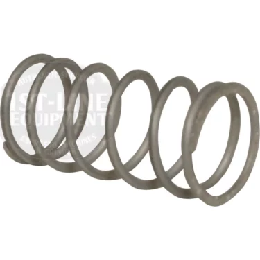 A close-up of the Ascaso I.2540 Water Tank Spring—a helical metal coil with several loops—shown against a white background. © 2025 1st-line.com