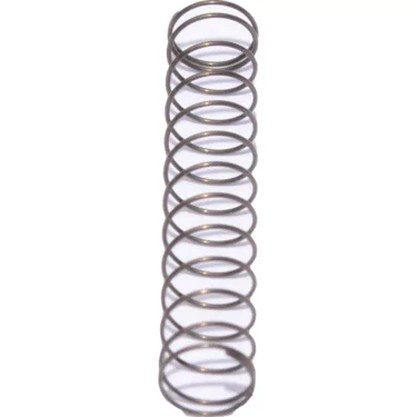 A close-up of the Fiorenzato A3200007 Doge Spring Pawl metal coil spring shown standing upright against a white background. © 2025 1st-line.com
