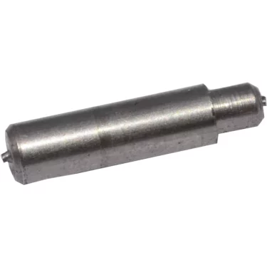 A close-up of the Fiorenzato Doge A3200023 Stopping Pawl displays a small, smooth, metallic cylindrical pin with a narrower end and a notch near the opposite side. © 2025 1st-line.com