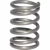A close-up of the Isomac 000446 Water/Steam Wand Spring - Millennium (old style) shows the metal coil compression spring standing vertically on a white background. © 2025 1st-line.com