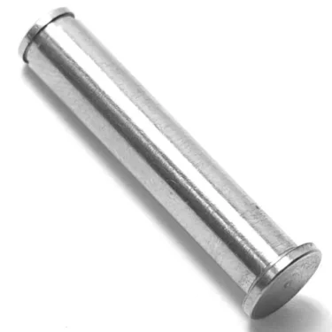 A close-up of the Ponte Vecchio Bolt for Grouphead Top, featuring a flat head on one end and a metal finish, shown diagonally on a white background. © 2025 1st-line.com