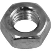 A close-up of the Ponte Vecchio M8 Nut for Boiler, a metal fastener with a central threaded hole designed for securing bolts on boilers. © 2025 1st-line.com
