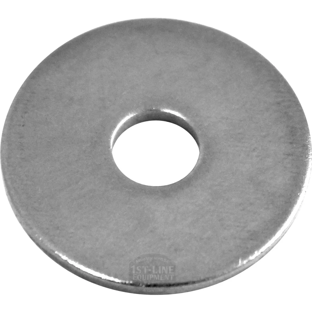 A close-up of the Ponte Vecchio Washer for Lusso 2 Group, a round, flat washer with a large central hole used to evenly distribute the load of threaded fasteners. © 2025 1st-line.com