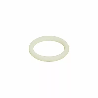 A Fiorenzato A1200011 O-ring, plain and white, made of rubber or plastic, is shown lying flat on a white background. © 2025 1st-line.com