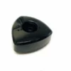 A glossy black, triangular rotary knob with rounded edges and a central hole, the VBM MANPRSC Steam/Water Rotary Knob is shown on a plain white background. © 2025 1st-line.com