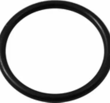 A La Pavoni 236P-45 Group to Boiler Gasket, a circular black rubber O-ring, is displayed on a white background. © 2025 1st-line.com