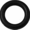 A La Pavoni Gasket for Steam Arm—black rubber, circular with an open center, resembling a tire when viewed from above. © 2025 1st-line.com