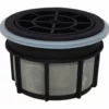 A medium cylindrical Espro Filter for Press - 18 ounce with a black plastic frame, round open top, and light blue rubber gasket around the upper edge. © 2025 1st-line.com
