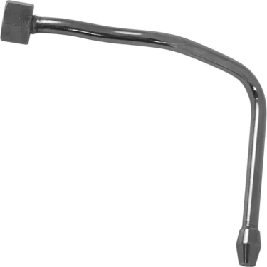 A metal L-shaped lug wrench with a socket on one end and a sturdy, slightly curved handle, similar in build to the Ponte Vecchio T96862R Steam Wand for the Lusso 2 group espresso machine. © 2025 1st-line.com
