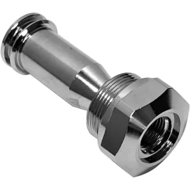 A Mushroom for Faema E61 Grouphead with Manual Lever, featuring threaded ends and a hexagonal section for tightening, is shown isolated on a white background. © 2025 1st-line.com