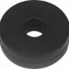 A round, flat, black disc with a central hole shown on a white background. This is the Elektra 02862035 Steam/Water Valve Gasket - seat to shaft. © 2025 1st-line.com