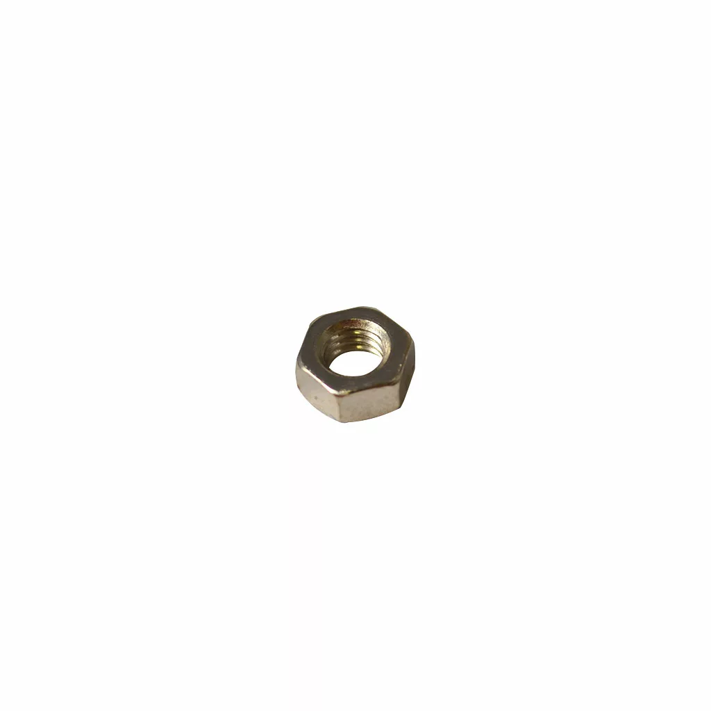 A single Ascaso MI..33 Nut for Upper Star / Sweeping Vane - I-1D, I-2D, shown with a threaded hole and isolated on a white background. © 2025 1st-line.com