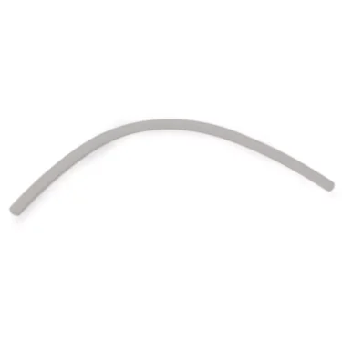 A single, thin Bezzera 5194508.01LL Drain Hose in gray is shown slightly curved on a plain white background. © 2025 1st-line.com