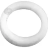 A slightly uneven, round white Ponte Vecchio Gasket for Safety Valve for Export is shown on a white background. © 2025 1st-line.com