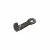 A small, flat metal Ascaso MI..48 Trigger for Doser Lever (I-1D, I-2D) with a hooked end and a circular hole at the other end, isolated on a white background. © 2025 1st-line.com