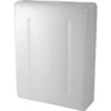 A translucent, rectangular La Nuova Era NE076006 Water Tank / Reservoir with rounded edges and subtle vertical ridges is shown against a white background. © 2025 1st-line.com