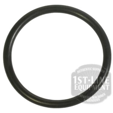 An Elektra 01917035 Portafilter / Grouphead 58mm Gasket is displayed on a white background. In the lower right corner, a semi-transparent logo reads: 1st-Line Equipment – Espresso Machines & Grinders. © 2025 1st-line.com