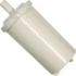 Close-up of a discontinued Lelit MC747 In Tank Water Softener / Particle Filter (35L) with a small nozzle on top, positioned at an angle against a plain white background. © 2025 1st-line.com