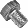 Close-up of an Elektra 01007035 Screw M8X10 hex bolt, featuring visible threads and a textured head, angled on a white background. © 2025 1st-line.com