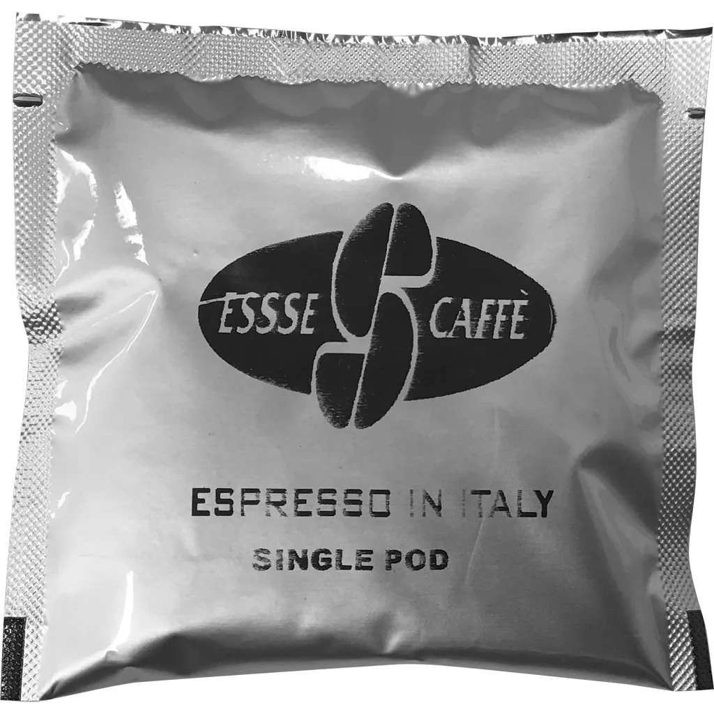 Enjoy authentic Italian espresso with Essse Caffe Regular Espresso Coffee ESE Pods—100 pods per box, best before 2026/11/18—sealed for freshness and rich flavor in every cup. © 2025 1st-line.com