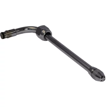 Fiorenzato A2200018 Steam Nozzle Bricoletta features a curved nozzle, threaded connector, and multi-hole tip, designed for use with steam or heating equipment. © 2025 1st-line.com