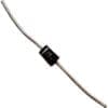 The Ascaso V..657 Vibratory Pump Diode is a small black cylindrical component with silver leads extending from both ends, slightly bent, shown on a plain white background. © 2025 1st-line.com
