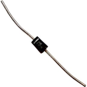 The Ascaso V..657 Vibratory Pump Diode is a small black cylindrical component with silver leads extending from both ends, slightly bent, shown on a plain white background. © 2025 1st-line.com