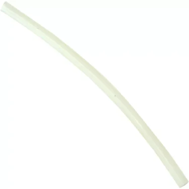 The Bezzera 5194562 Drain Little Hose is a white, slightly curved plastic hose for Bezzera machines, shown on a plain white background. © 2025 1st-line.com