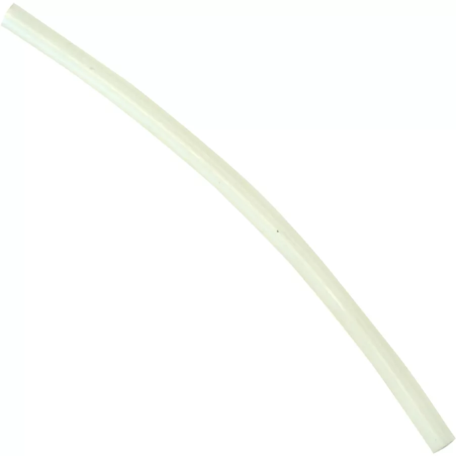The Bezzera 5194562 Drain Little Hose is a white, slightly curved plastic hose for Bezzera machines, shown on a plain white background. © 2025 1st-line.com