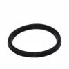 The Caffemotive Body Seal Gasket DEM 100 for Bacchi Espresso Machine is a black circular gasket, pictured on a white background. © 2025 1st-line.com