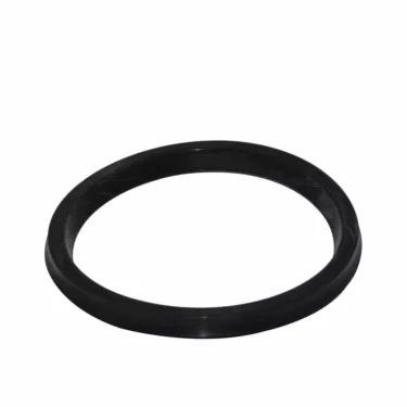 The Caffemotive Body Seal Gasket DEM 100 for Bacchi Espresso Machine is a black circular gasket, pictured on a white background. © 2025 1st-line.com