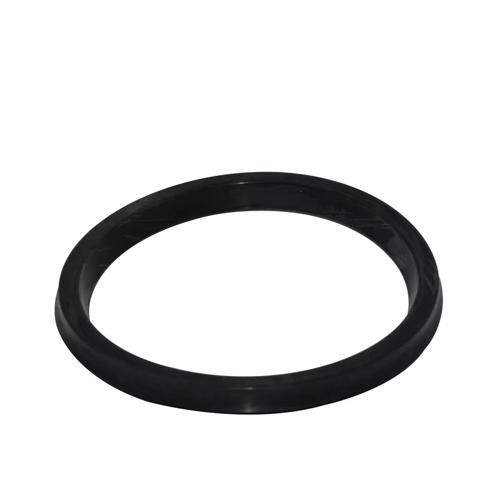 The Caffemotive Body Seal Gasket DEM 100 for Bacchi Espresso Machine is a black circular gasket, pictured on a white background. © 2025 1st-line.com